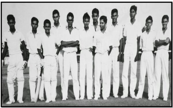 Confident Looking Thomian team