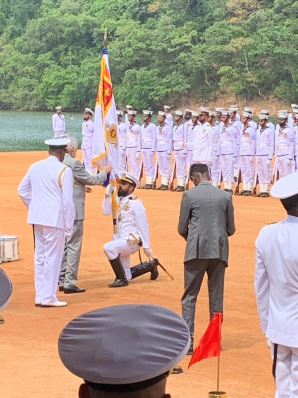 SBS awarded HE President Colours - proudest moment of 31 years old elite Naval Unit - By Ravindra Chandrasiri Wijegunaratne (1)