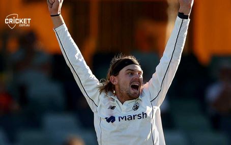 Western Australia defeated Tasmania to make it a hat-trick of Sheffield Shield titles