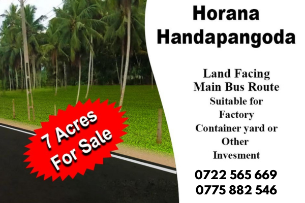 Horana Handapanagoda –  7 Acres For sale