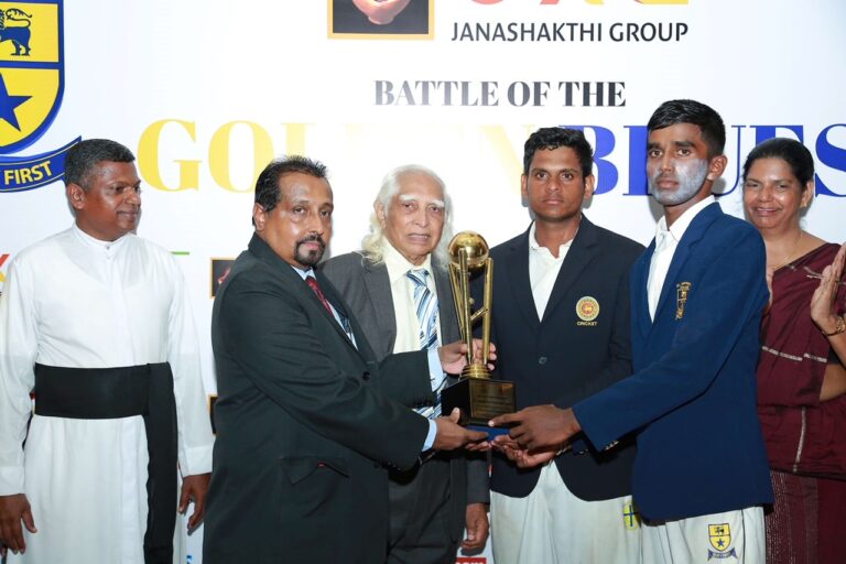 Janashakthi Group-Sponsored Inaugural “Battle of the Golden Blues” Concludes with a Draw