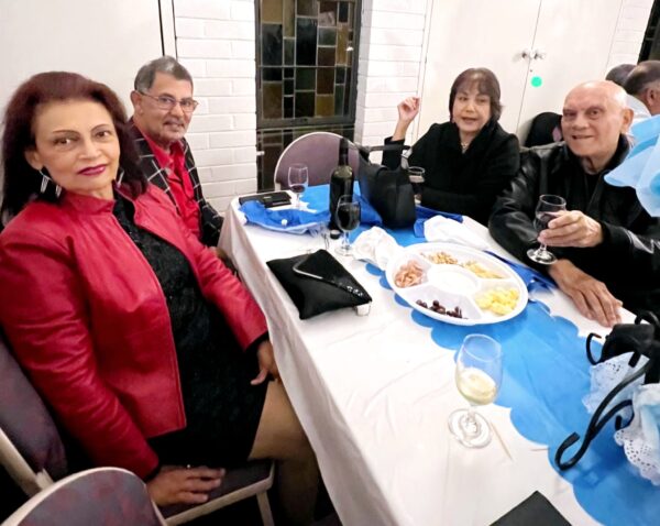 Larry Loos celebrates his important milestone that made a party to an event that will not be easily forgotten at St. Michael's and St Luke's Church in Dandenong
