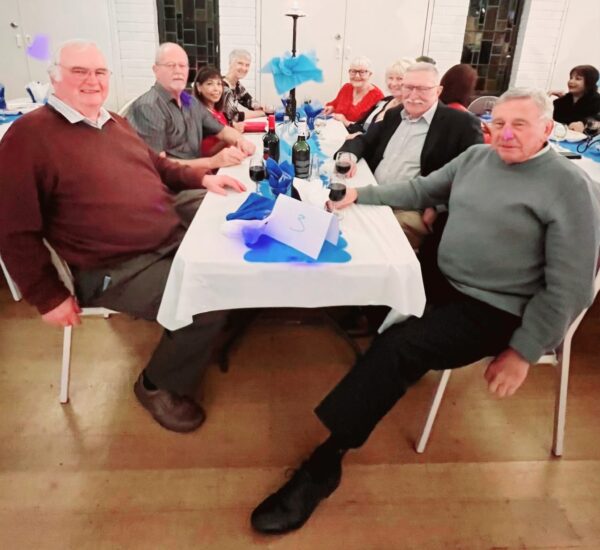 Larry Loos celebrates his important milestone that made a party to an event that will not be easily forgotten at St. Michael's and St Luke's Church in Dandenong