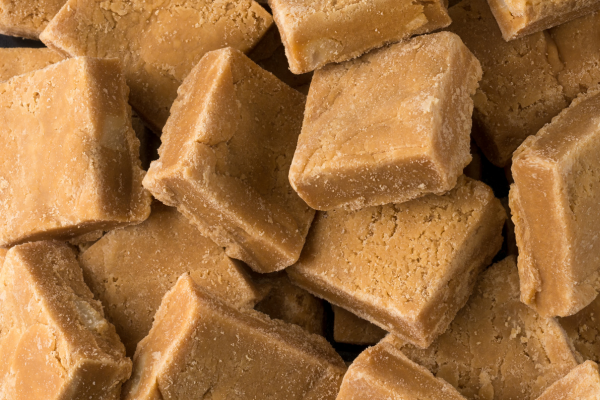 Potato milk toffee