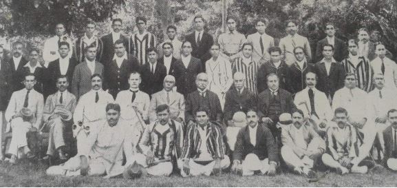 Somebodies of SSC at the Victoria Park ground opening, 1917