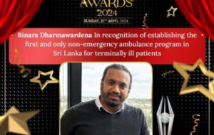 Sri Lanka Foundation Inc in the USA – International Awards – Binara Dharmawardena