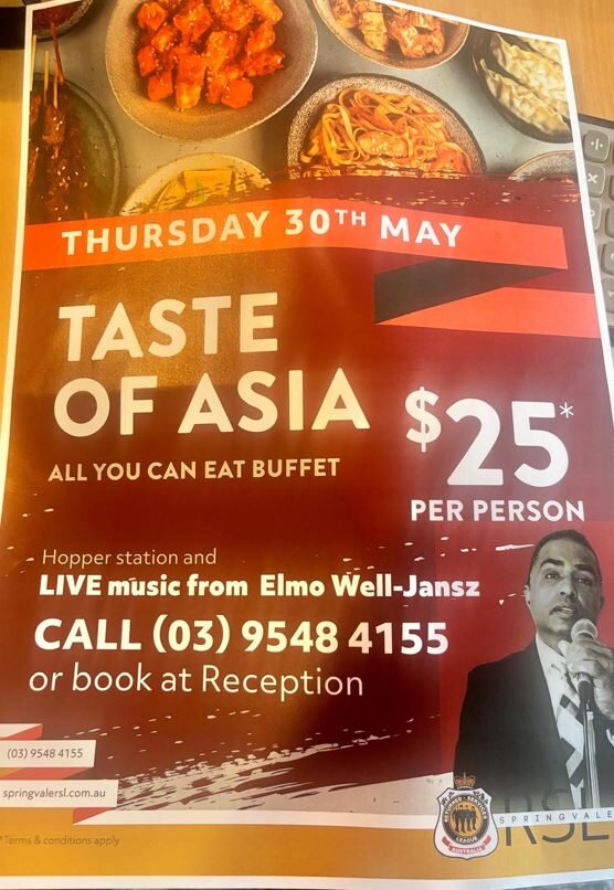 Taste Of Asia - 30th May