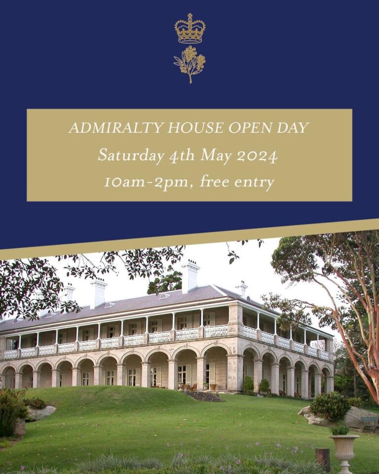 The Admiralty House Open Day is on Saturday 4 May from 10am-2pm