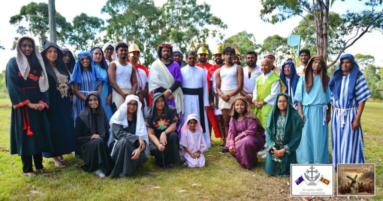 The Passion of Christ’ enactment presented by Sri Lankan Catholic Association, NSW at Mount Shoenstatt Shrine, Mulgoa on Palm Sunday (24th Mar 2024)