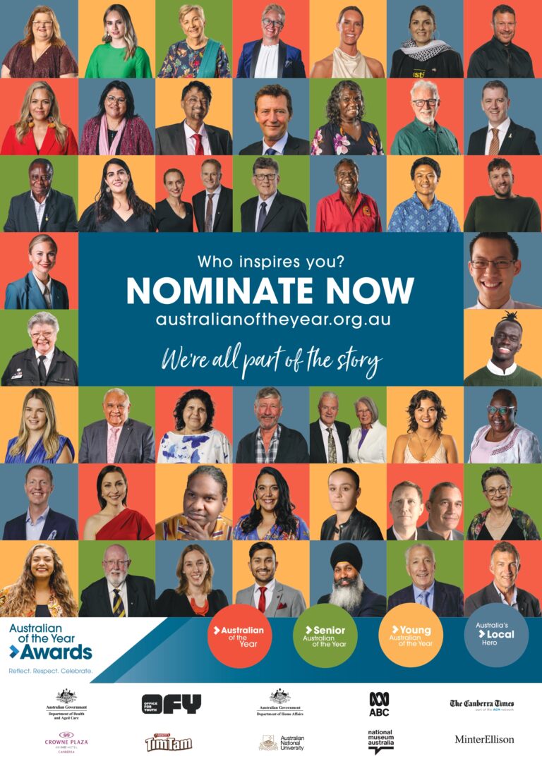 2025 Australian of The Year Nominations [SEC=OFFICIAL]