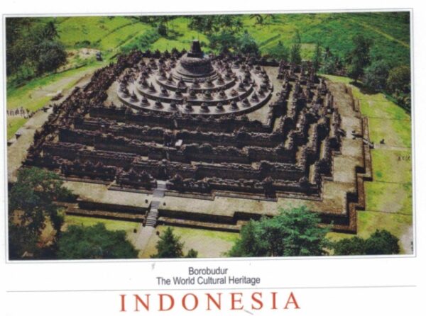 Lost and forgotten, the temple lay in the heart of a thick forest embraced by a mantle of green, its ancient walls smothered by vines, ferns and shrubs of every description. By day and at night, the only sounds were those of the leopard, or the shrieking of monkeys, the piercing trill of birds, and other denizens of the jungle. For over a thousand years, Borobudur the largest Buddhist monument in the world, was a word that was only a spectral memory, confined to the realms of invisibility. The eternal reverie of this architectural marvel came back to life in 1815 when it was rediscovered by a Dutch Engineer working under Sir Thomas Raffles the Governor of Java. This chance discovery which was one of the greatest archaeological discoveries at the time revealed the magnitude of the builders and architect's skills to a stunned world. It sent ripples of excitement through historical and archaeological seats of learning, and to this day continues to enthrall visitors leaving them bewildered with wonder. Borobudur is not just a Buddhist temple in the ordinary sense of the word. It is a colossal Buddhist Monument in which the teachings of the Buddha have been bought to life by the excellent sculpture and the relief panels to be seen. As you begin your visit at ground level, you embark on a journey through which, by the time you reach the third tier of this colossus, you have practically "read" the teachings of Lord Buddha depicted in all the sculpted relief panels with a level of skill beyond this world. On a beautiful Javanese morning slightly shrouded in mist when the golden rays of sunshine were beginning to greet the dawn of the day, I took my first steps towards this miracle in stone as I perceived it looming large and inviting beyond belief, hardly believing my eyes. I was looking at a sight from an ethereal world. I was on a six week tour of Indonesia and this to me was an odyssey of the soul because Borobudur was the highlight of my visit to this beautiful and beguiling country. Today Borobudur is as enigmatic, mysterious, and beyond beautiful as it was over 1200 years ago. When first "discovered" in 1815 it was a tangle of statues displaced from their pedestals by enormous roots, some locked in the embrace of giant branches while others lay hurled to the ground. When fully excavated, Borobudur caused the world to hold its collective breath as the complex intricacies in her statues, carvings and construction were revealed. The Architect or Architects, the Builders, the Surveyors the Stone Masons, Stone Cutters, and the Intelligentsia harnessed to embark on this massive project had to be beyond brilliant ! The Blueprint of the complex was that it had to be built in the form of a Buddhist symbol known as a "Mandala" which is a representation of the cosmos. An aerial view today shows the entire temple resembling a colossal "Mandala" - in other words, a vision of the cosmos in stone. At the base, it begins in the daily world one lives in and then spirals up to Nirvana. A series of reliefs at the base represent a world of sin, and only the good are rewarded by a higher standard of life in reincarnation. Along the Pilgrim's Walk which is about 3.2 miles, the Master Sculptor has excelled by carving some richly decorated narrative panels which is a doctrine of Buddhist teaching. There are panels of Queen Maya, and the birth of Prince Siddhartha Gautama, and his journey to enlightenment. The third platform of the monument by its circular shape, symbolizes Nirvana which never ends. The outcome of this stroke of genius was that a pilgrim could walk from the base of the temple to the very top through two miles of corridors and stairs by "reading" the panels on his/her last journey. If a devout pilgrim "fine tuned" his/her antenna to the religious sensitivities and the message on the panels, he or she would literally "see"and "hear" the messages in the Dhammapada on her journey to Nirvana. Although mystery surrounds the origins of Borobudur since there are no records of its construction, radio carbon dating confirms that it is over 1200 years old. The consensus among Historians and Archaeologists is that work on Borobudur commenced in the mid to late 8th century by rulers of the Sailendra dynasty. JOY AND DESPAIR. Built between 778 and 824 CE during the reign of King Samaratungga of the Sailendra dynasty, the mammoth task of conforming to the Architects plans would have daunted lesser men. But a massive labour force was recruited and it is estimated that 70,000 cubic metres of stone was hewn, transported and carved during construction. I first heard of Borobudur from a book which I borrowed from my library 35 years ago. When I read the name "Samaratungga" my heart leapt for joy ! This is a Sinhalese name and the thought that a King of Lankan ancestry possibly had some connection with royalty in this part of Indonesia filled me with eagar anticipation ! When I broached the subject with my Guide who incidentally was well versed with the local history of the area, he very politely gave me chapter and verse of their ancient history which proved that although "Samaratungga" sounded like a Sinhalese name, it was one hundred percent indigenous. That burst my bubble and I hid my disappointment bravely with a lot of diplomacy ! He then proceeded to give me some building statistics which he stated was the opinion of some of the learned Building Engineers of the day. Borobudur he told me was built from two million stone blocks in the form of a stupa symmetrical in shape around a small hill. The monument stands on a base measuring 118m by 118m. It has six square terraces with four circular ones at the top, which is reached by four gateways. Linguists inform us that the word "Borobudur" is derived from Sanskrit and means "Vihara Buddha Uhr" which in turns means "The Buddhist Monastery on the Hill". We know now that it is more than just a 'Monastery' - it is a pristine Buddhist work of art unequalled anywhere in the world. Nature too has lent a hand because Borobudur is located in stunningly beautiful landscape and locals call it "The Garden of Java". Historians infer that in the 10th and 11th century this magnificient jewel in the crown was abandoned due to the shift of political power to East Java, following the decline of Buddhism. Like the mystery surrounding its construction, Archaeologists are at a loss to understand why it was abandoned (possibly due to volcanic activity in the area ?) and thus followed Borobudur's long dark night of the soul where it lay buried in the jungle until its chance discovery in 1815. My Guide informed me that in 1975 the Indonesian Government began a massive cleaning and restoration effort in partnership with UNESCO, and this resulted in the Monument gaining worldwide attention. It was granted UNESCO World Heritage Status in 1991 and is today the most popular tourist site in Indonesia. I found Indonesia to be a land of Mother Nature's masterpieces, its geography offering extraordinary natural diversity, and excelling in outstanding natural beauty. Mountainous and wild, richly forested and deeply rural, picture book scenic views come at you from all angles - and looming in the distance are the volcanoes which ominous as they look, somehow add to the scenic beauty. It is a cultural conundrum as thrilling as it is overwhelming. The country held an inexhaustible fascination for me in its culture art and history. In the villages, traditional lifestyles are maintained even in the face of rampant modernisation. The adventure is endless. What you make of it is up to you. Bernard VanCuylenburg.