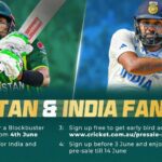 CA reveals sale dates for India and Pakistan fan zones for season 2425