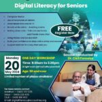 Digital Literacy for Seniors – 20th May – Register Now!