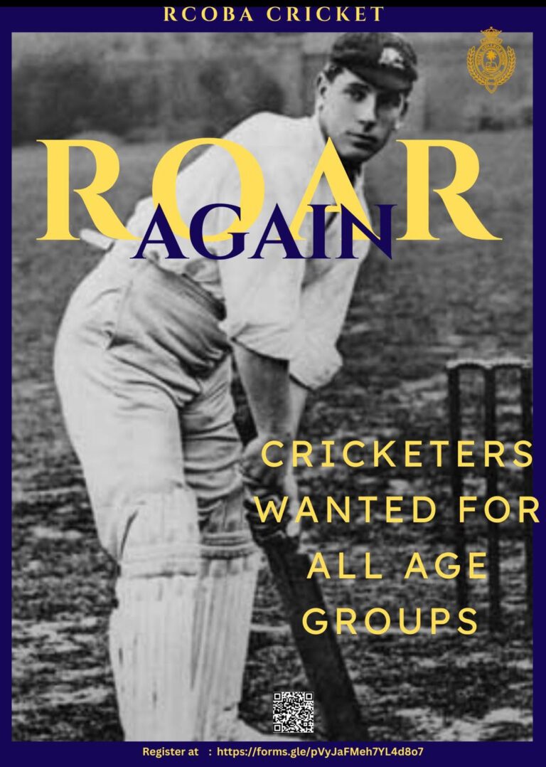 Roar Again – RCOBA Cricket Again