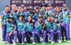 Sizzling Athapaththu steers Sri Lanka to the top of T20 World Cup qualifiers.   – BY TREVINE RODRIGO IN MELBOURNE.   (eLanka Sports Editor)