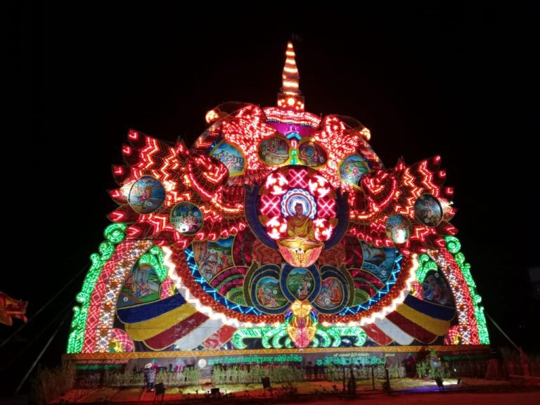 Vesak Thoran: A Beacon of Light and Devotion-by Kalani-eLanka