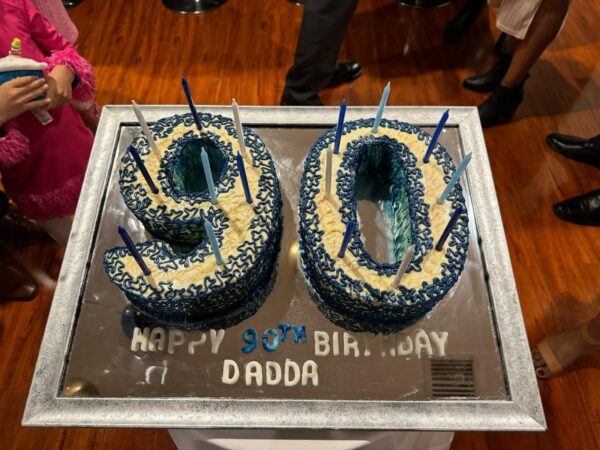 uncle Ralph Speck's 90th birthday celebration in Keysborough. - By Trevine Rodrigo