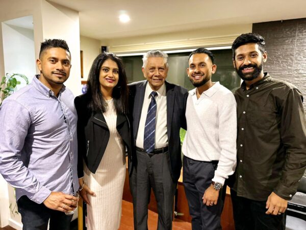 uncle Ralph Speck's 90th birthday celebration in Keysborough. - By Trevine Rodrigo