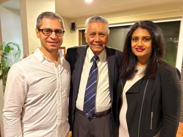 uncle Ralph Speck's 90th birthday celebration in Keysborough. - By Trevine Rodrigo
