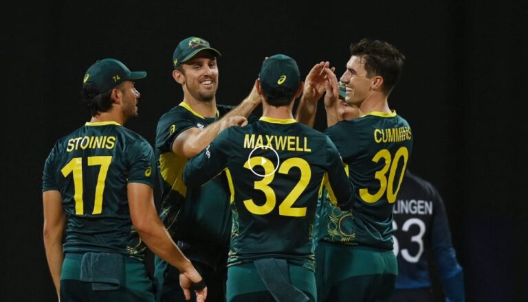 Australia storm into Super Eight with Namibian demolition.  – BY TREVINE RODRIGO IN MELBOURNE.   (eLanka Sports Editor)