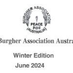 The Burgher Association Australia Winter 2024 Bulletin issue