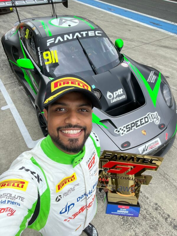Eshan Pieris Brings Home a Triumphant Silver Class Win at Fanatec GT World Challenge Asia 2024!