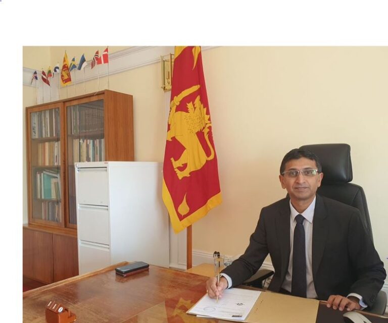 Ambassador – designate of Sri Lanka to the kingdom of Sweden assumes duties