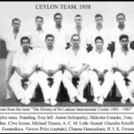 Ceylon Cricket Team 1958 - Yes it was truly a Ceylonese Team! - By Charles Schokman