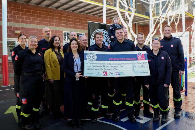 Firefighters raise over $200,000 for kids suffering serious burns | Sydney