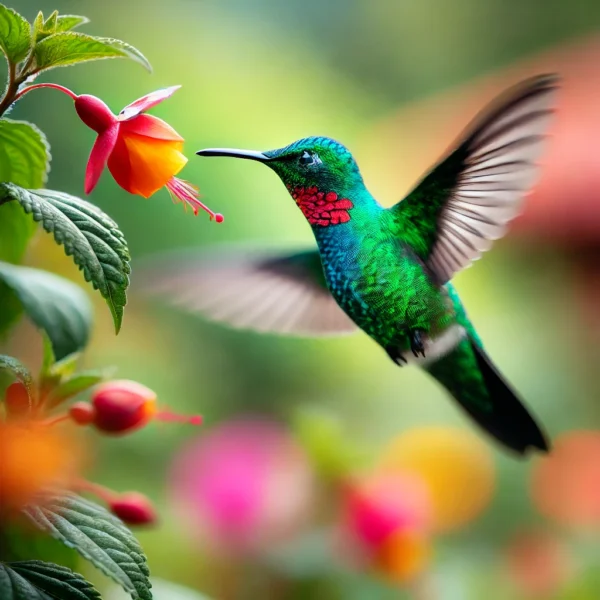 Hummingbirds  - by Charmaine Candappa