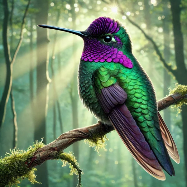 Hummingbirds  - by Charmaine Candappa