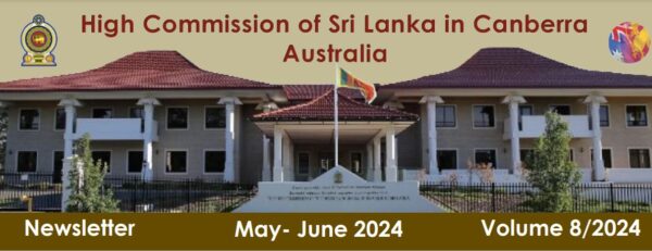  Newsletter - May-June 2024 - from Sri Lanka High Commisson, Canberra