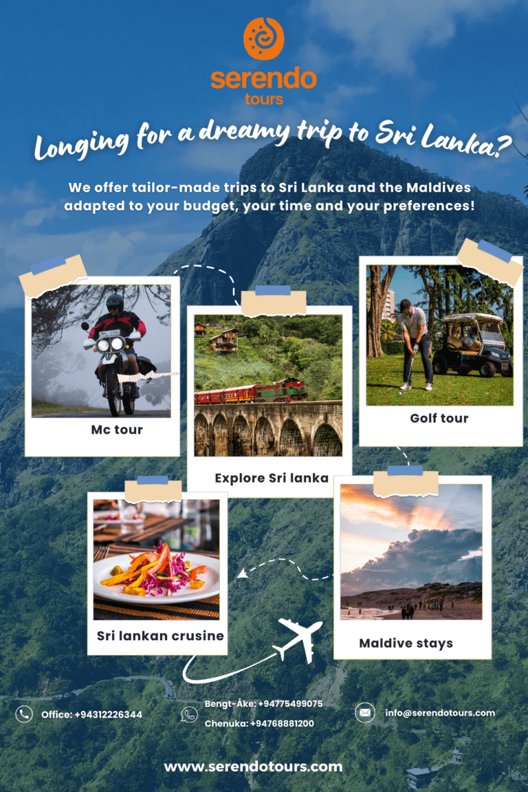 Best Travel Agency for Sri Lanka & Maldives | Serendo Tours