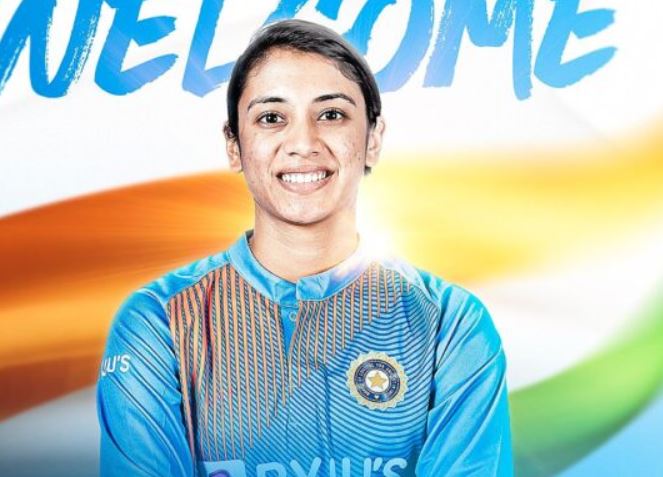 Indian cricketer Smriti Mandhana