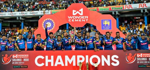 Charith Asalanka leading the Sri Lanka cricket team