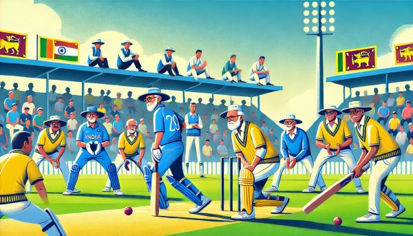 The Teams for Over 70s World Cup Sri Lanka vs India