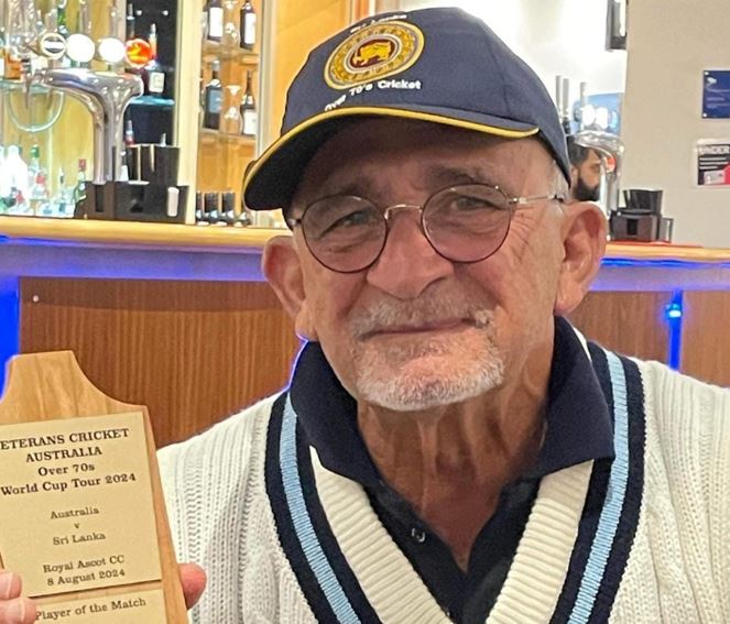 Watch Over 70s World Cup Round 6 – Australia v Sri Lanka – Australia won by 10 wickets