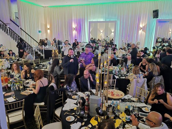 It was a night produced by Jolly J's Catering