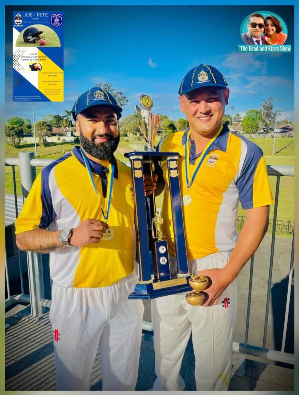 Joe Pete NSW Old Boys Cricket Match St Peter’s College Triumphs