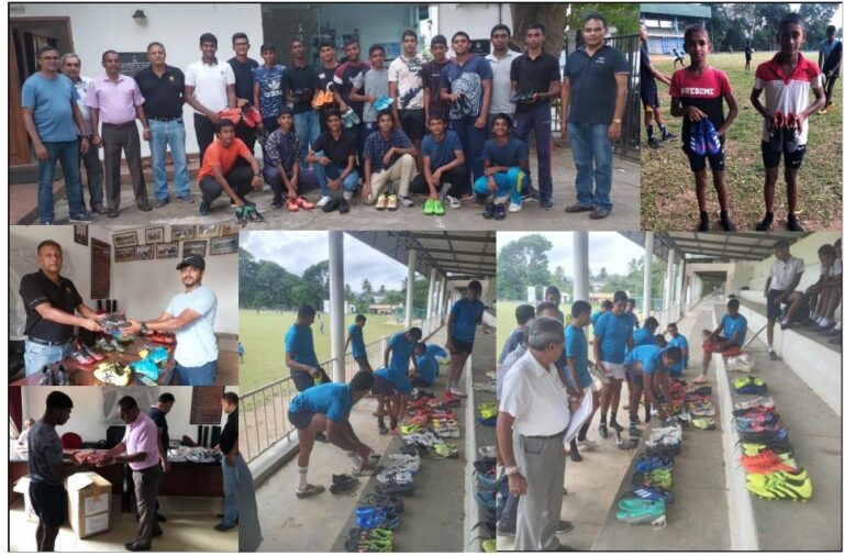 Refurbished Rugby Boots Project – By Senaka Amerasinghe