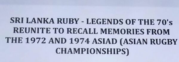 Rugby Union greats of the 70's plan a night of reminiscing at CR&FC on November 23. - By Trevine Rodrigo in Melbourne (2)