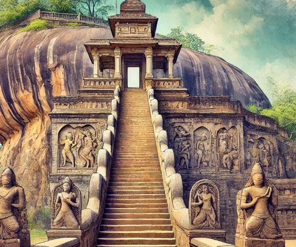 Yapahuwa: Exploring the Ancient Rock Fortress of Sri Lanka  By Bhanuka – eLanka