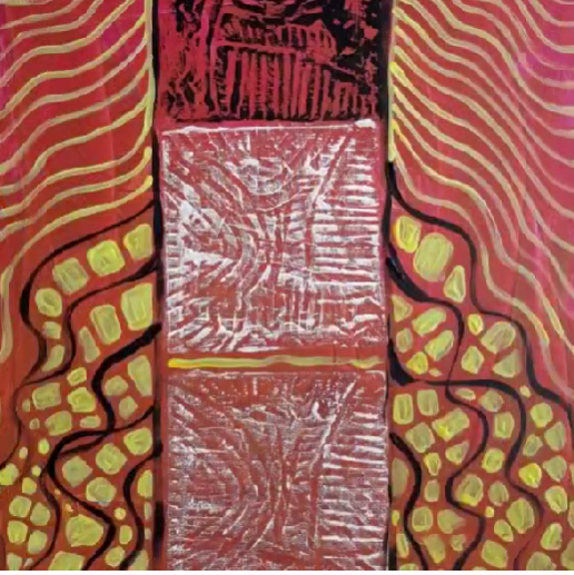 canvases at Barefoot’s art gallery-eLanka