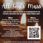 All Souls Mass - Sunday 3rd November - 12.30 noon ( Sydney Event )