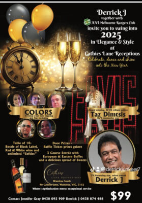 NYE dinner dance - 31st December 2024 - ( Melbourne Event )