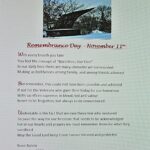 Remembrance Day - November 11th - By Noor Rahim