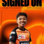 SCORCHERS SIGN INDONESIAN QUICK AS ASSOCIATE ROOKIE