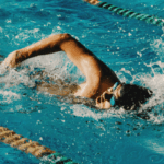 Sri Lanka’s top backstroke swimmer,