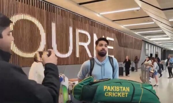 The first group of Pakistan players has arrived in Melbourne