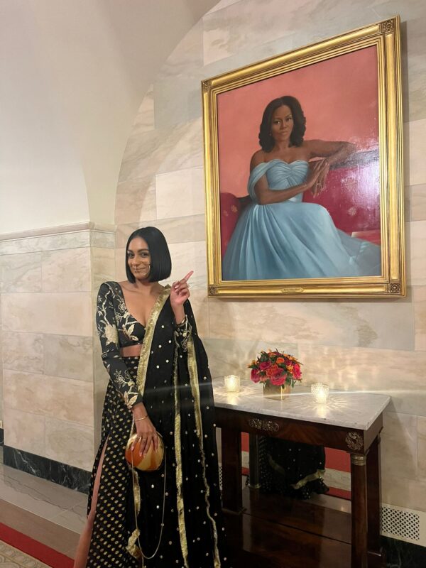 CBS Correspondent Shanelle Kaul featured on NYC Billboard and the White House